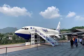 到磁器口“开”波音737！重庆首个航空主题产业体验基地将开门迎客图片