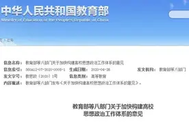 八部门发文：辅导员“双线”晋升、不得用劳务派遣、人事代理等方式聘用，还有岗位津贴、专项经费……图片