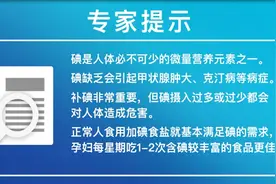 第27个“防治碘缺乏病日”来了！专家教你科学补碘图片