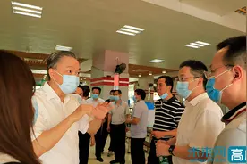 省市人社部门领导检查广州市白云工商技师学院疫情防控工作图片