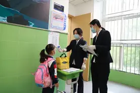 欢迎回“家”，小学生全员复课图片