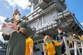 “罗斯福”号3000人返舰、5人复阳，美媒揭一可怕细节图片