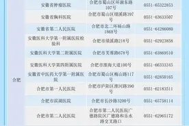 安徽核酸检测机构名单更新！淮南本地可做核酸检测了！图片
