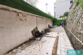 违建仓库被拆3个月后　有人来索取货物图片