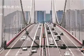 虎门大桥昨日恢复通车图片