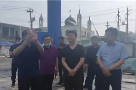 川汇区：李湛督导安置房项目建设图片