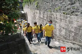 600年“聚宝门”上表白：“爱上南京城墙的一万个理由”图片