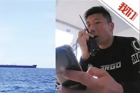 中国帆船亚丁湾遇祖国护航军舰 对话激动人心图片