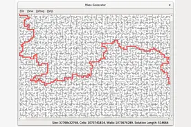 物理学家让颜料自动破解迷宫，一直用脑解谜的我想不通图片