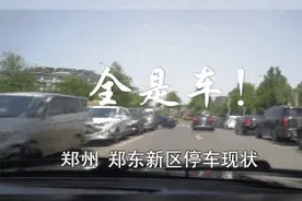 郑州停车难问题能不能解决？市民：不能一味贴条治理图片