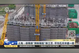 上海：保障房“预制装配”新工艺  平均五天半建一层视频封面