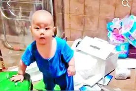 “哈尔滨熊孩子”靠拆家成网红图片