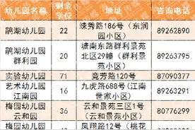 今年海宁城区公办园小班第二次报名登记通告图片
