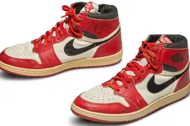 拍卖还没结束这双乔丹鞋已经打破纪录，或将成史上最贵运动鞋图片