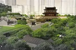 老鼓楼衙署遗址公园重现八百年前重庆政治中心图片