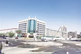 锡林南路烟厂路口恢复正常通行图片