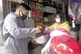 昆明电动车头盔销售火爆！你买了么图片