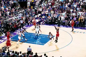 23年前的今天：乔丹“世纪之投”绝杀爵士 生涯第六冠图片