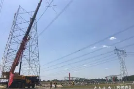 鲁南高铁菏兰段500kv超高压今迁改，为2021年通车创条件图片