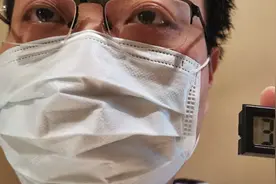 戴N95面部升温有多快？记者实测：赶上小棉袄图片