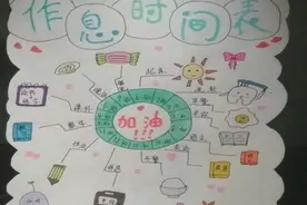 高新区小杜家小学六年级开展作息时间设计活动图片