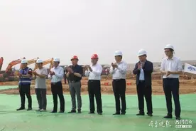 总投资14亿元，鲁南高铁曲阜南站片区综合开发工程开工图片