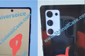 三星Galaxy Note 20外形首曝：挖孔屏+矩阵三摄图片