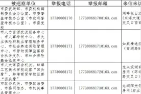 蚌埠市十一届市委第十轮巡察！将进驻这些单位图片