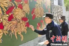 “宅”家助力抗疫 浙江衢州农民画家“讲述”疫情防控图片