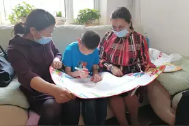 包头市青山区：“暖情家访”温暖特别的你图片