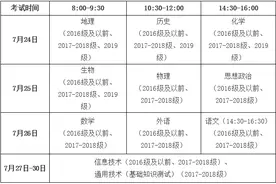 泰安市2020年夏季普通高中学业水平考试报名时间确定图片