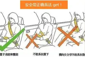 安全带也需要正确使用，这些要点必须掌握图片
