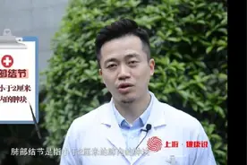 “上游 ·健康说”第7期｜王睿：体检发现肺部结节怎么办？图片