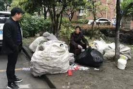 以前捡垃圾，现在是垃圾分类引导员！杭州有钱有房总闲不住的他们变了图片