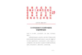 福利落地！@盐城人，年内购车有补助！申报办法来了……图片