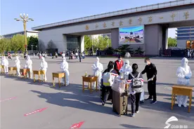 组图丨东营市高中（含中职）、初中非毕业年级学生开学复课啦图片