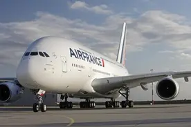 法航提前其计划 退役全部A380客机图片