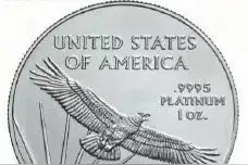 铂金视角 | 翱翔的鹰洋铂金币图片