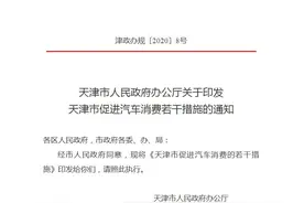 增指标、给充电券！天津出台新政促汽车消费图片