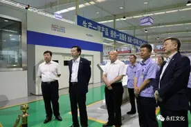 罗荣怀一行到航空工业永红调研指导工作图片