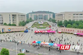 湖南外贸职业学院“打好”湖南省高职院校单招“第一仗”图片
