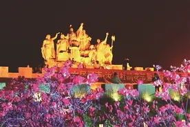 “古都夜八点”，醉美在汝阳图片