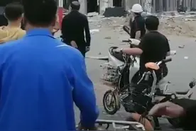 内蒙古开鲁县一回迁小区燃气爆炸，5人受伤图片