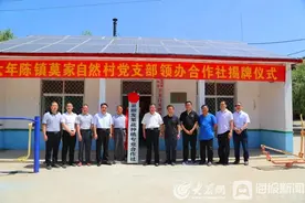 惠民县委常委、组织部部长王斌到大年陈镇调研基层党组织领办合作社工作图片