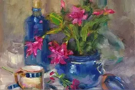 荐读 | 油画常见的调色技法图片