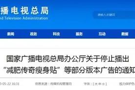 减肥，瘦身，养生……这批广告一律停播图片