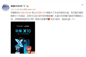 荣耀联合天猫小黑盒推出荣耀X10跑跑卡丁车限定礼盒图片