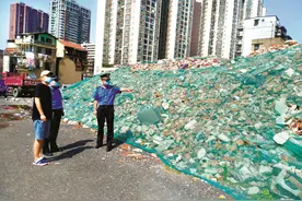 武汉半年内将搬掉119座建筑垃圾山 全市建筑弃料再利用率将达60%图片