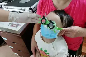 惊！一岁幼儿高度远视致弱视 喜！早诊断早治疗有助早康复图片