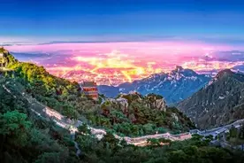 这么美的夜景，让泰安很难低调图片
